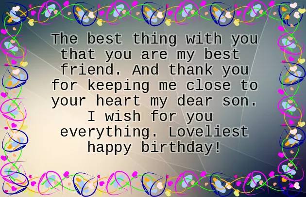 Happy Birthday Post For Son