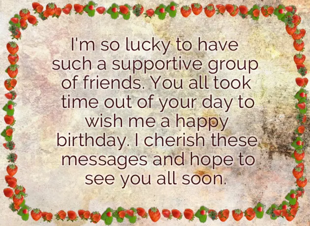 Thank You Everybody For The Birthday Wishes Thank You Everybody For The Birthday Wishes