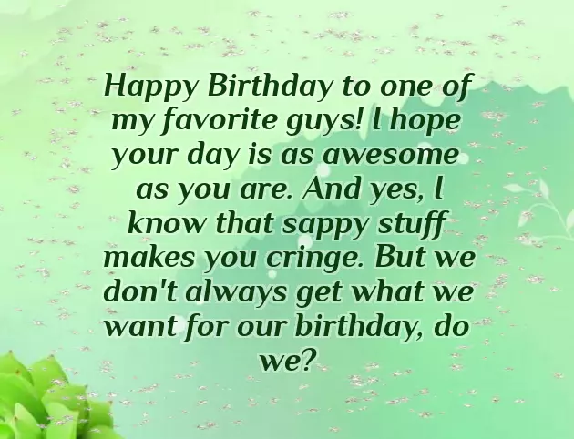 Birthday Wishes For Guy Friend Funny