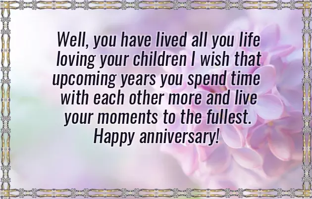 Anniversary Thought For Mom Dad