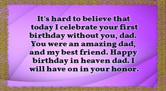 Happy Birthday Papa Miss You