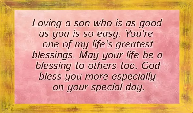 1St Birthday Wishes Son