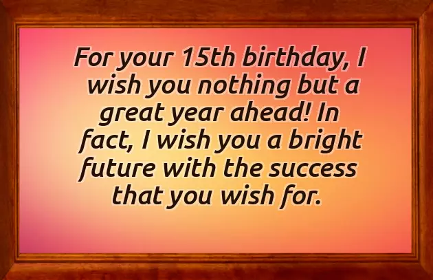 Happy 15Th Birthday Son Poem Happy 15Th Birthday Son Poem