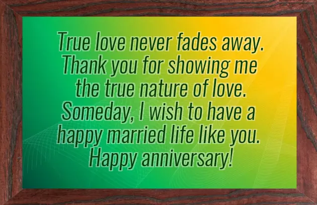 Happy Anniversary Wishes From Daughter
