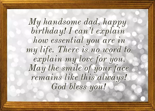 Daddy Birthday Quotes From Son
