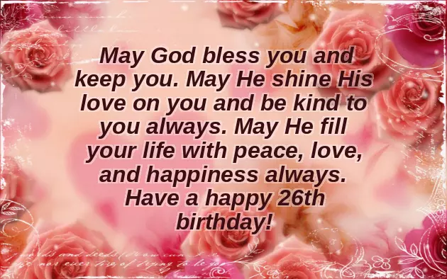 26Th Birthday Wishes For Boyfriend
