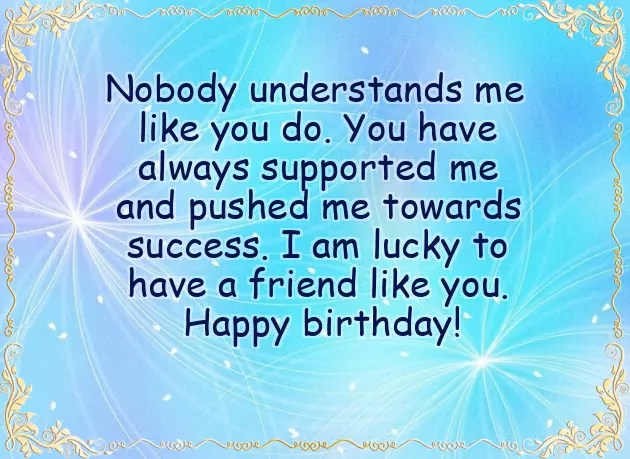 Birthday Sms For Friend