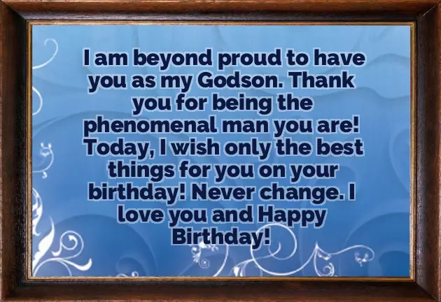 Birthday Wishes To A Godson Birthday Wishes To A Godson