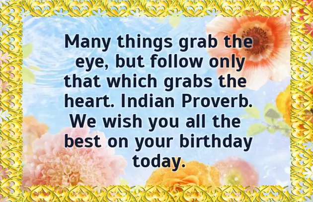 Short Birthday Wishes