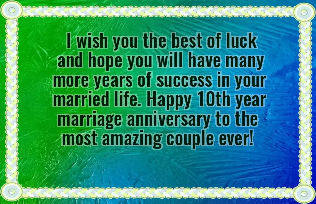 10Th Marriage Anniversary Wishes To Wife 10Th Marriage Anniversary Wishes To Wife