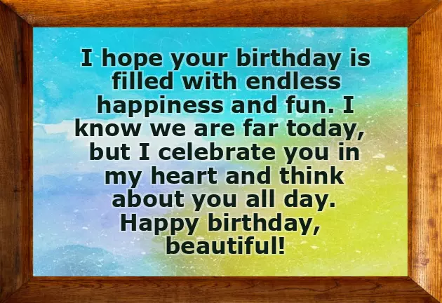 Happy Birthday Wishes For Fiance Female