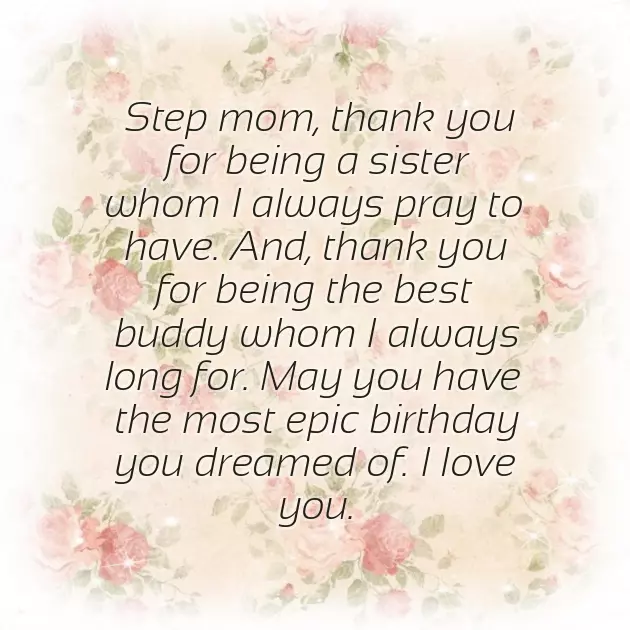 Step Mother Birthday Quotes
