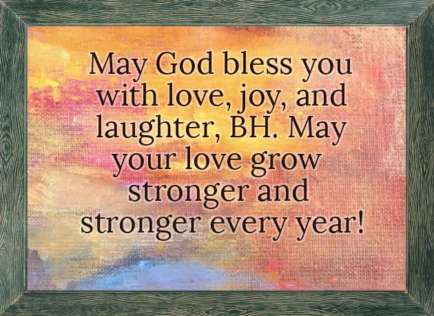 Wishing Bride On Wedding Day Wishing Bride On Wedding Day