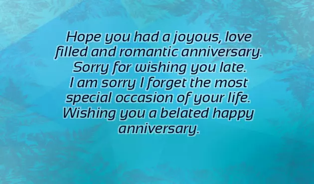 Funny Belated Wedding Anniversary Wishes Funny Belated Wedding Anniversary Wishes
