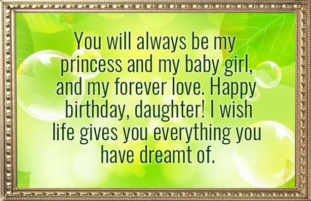 Best Birthday For Daughter