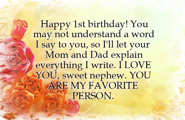 First Birthday Wishes First Birthday Wishes