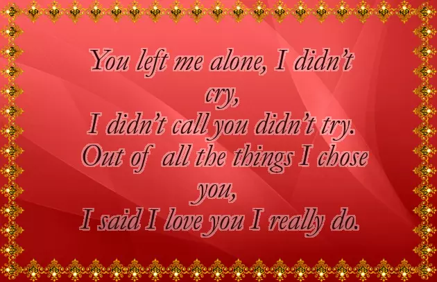 Letting You Go Poems For Him Letting You Go Poems For Him