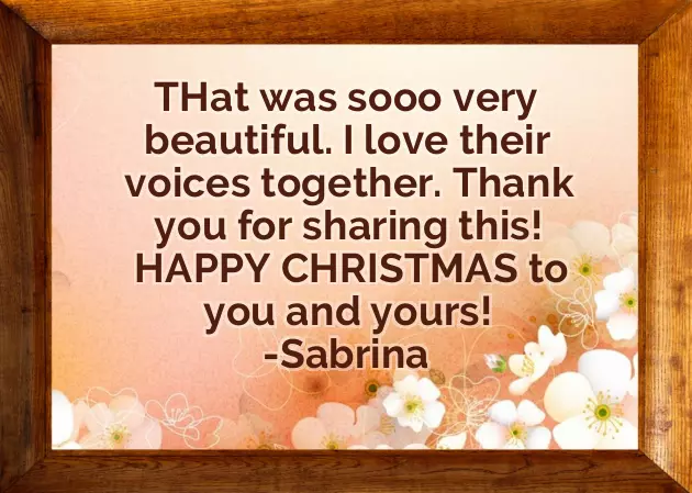 Wishing You And Yours A Merry Christmas