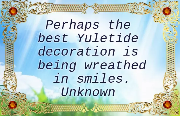 Greetings For The New Year