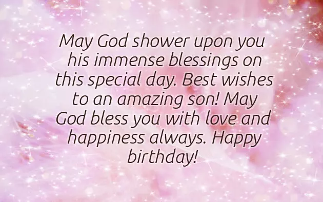 Son Birthday Wishes From Parents Son Birthday Wishes From Parents