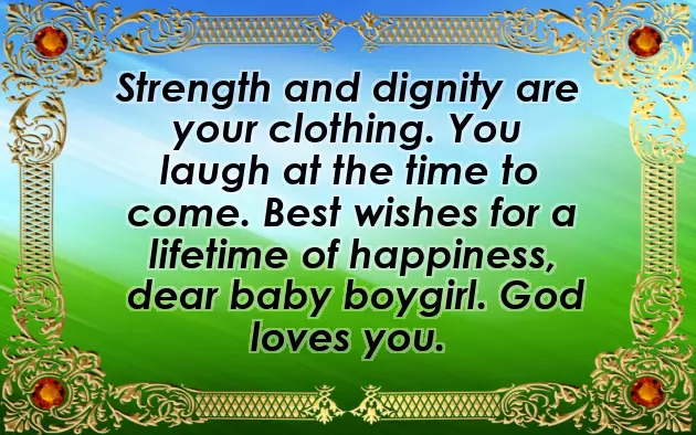 Baby Shower Congrats Message