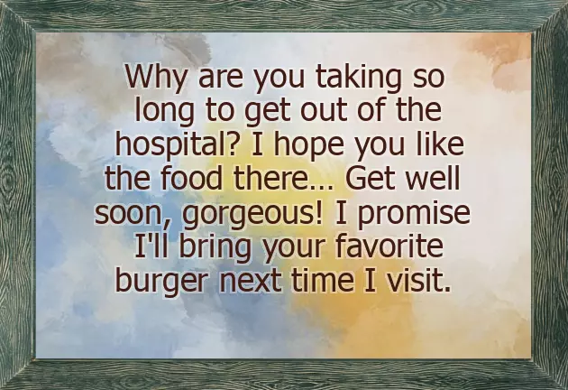 Message To Your Sick Girlfriend