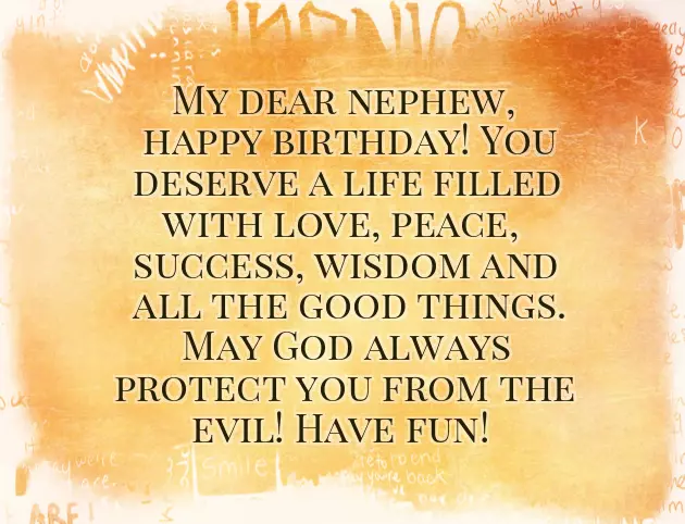 For Nephew Birthday Wishes For Nephew Birthday Wishes