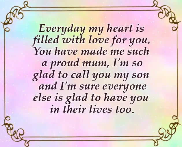 Birthday Wishes For Younger Son From Mom Birthday Wishes For Younger Son From Mom