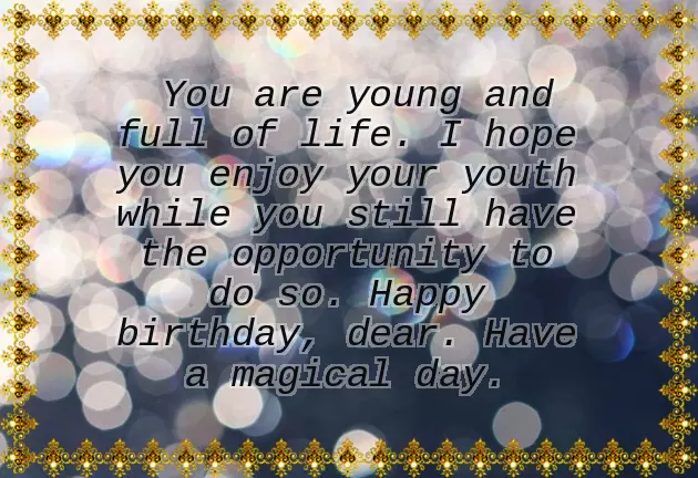Happy Birthday Quotes For Teenager Happy Birthday Quotes For Teenager