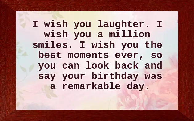 Birthday Wishes For A Male Crush