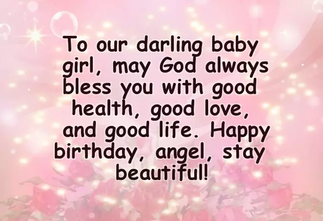 1 Year Birthday Wishes For My Daughter 1 Year Birthday Wishes For My Daughter