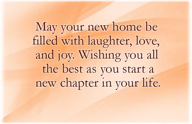 Wishing You All The Best In Your New Home Wishing You All The Best In Your New Home