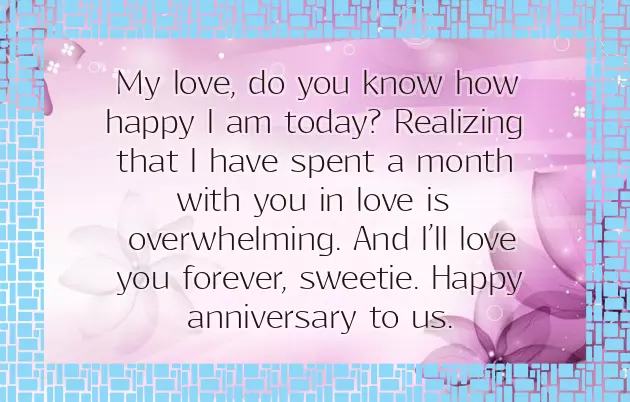 1 Month Wedding Anniversary Quotes 1 Month Wedding Anniversary Quotes