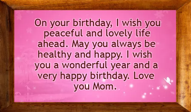 Greetings Happy Birthday To My Mother