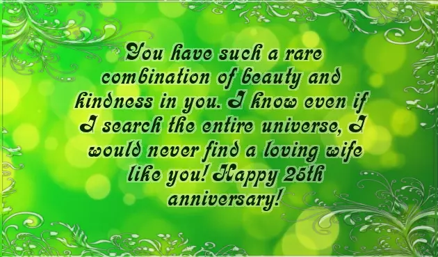 25Th Birthday Wishes For Husband