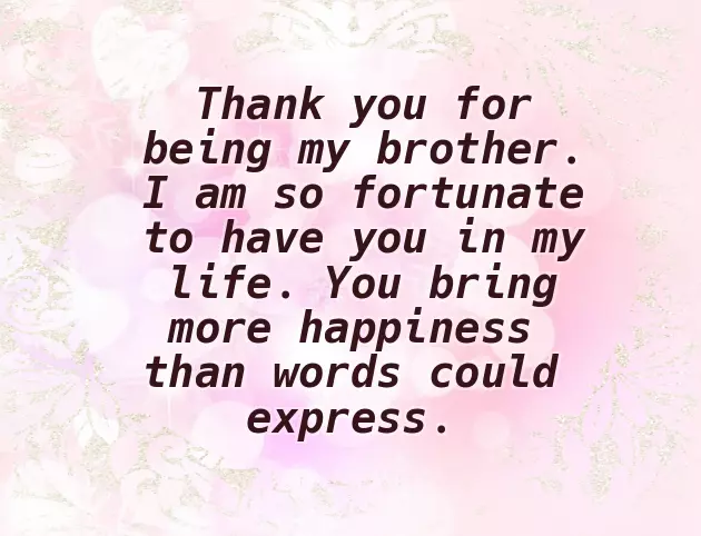 Birthday Prayer For A Brother