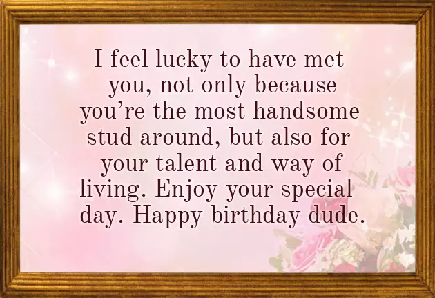 Happy Birthday To A Great Guy Friend