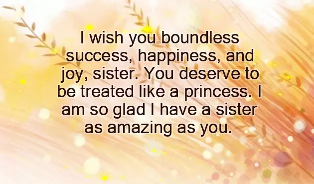 Sister Birthday Love Quotes