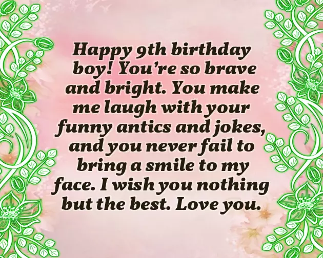 9 Years Old Girl Birthday Wishes 9 Years Old Girl Birthday Wishes