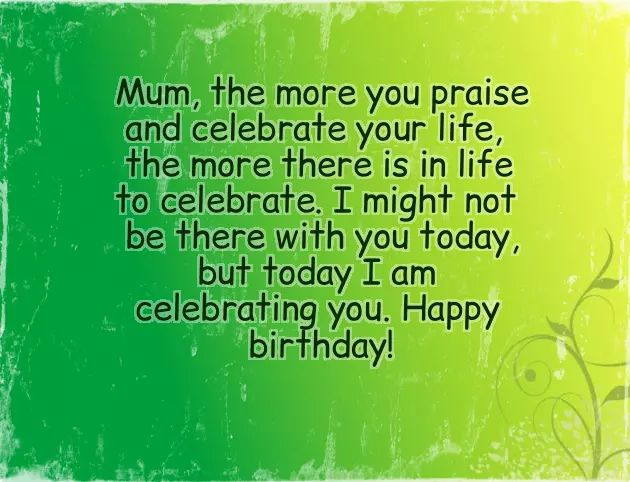 Happy Birthday Mum Messages Happy Birthday Mum Messages