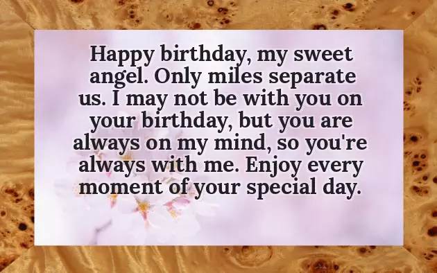 Birthday Wish For New Girlfriend