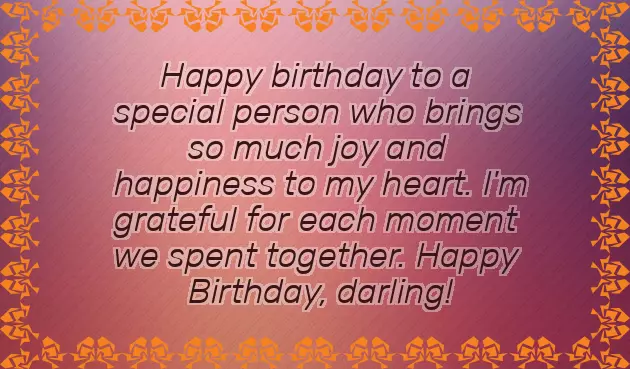 Birthday To My Girlfriend