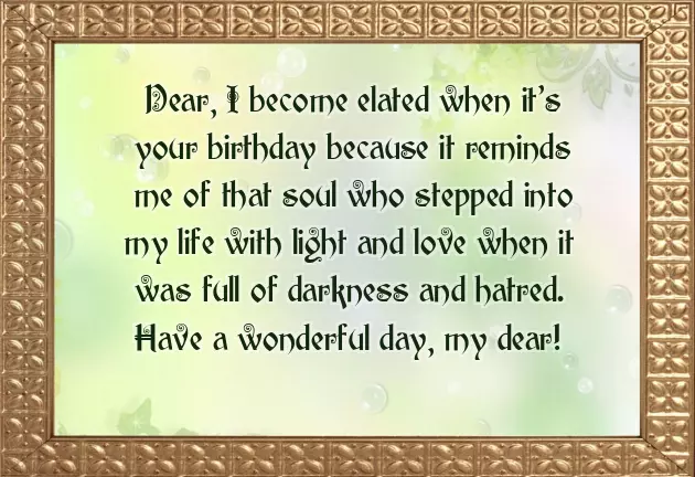 Happy Birthday To The Most Important Person