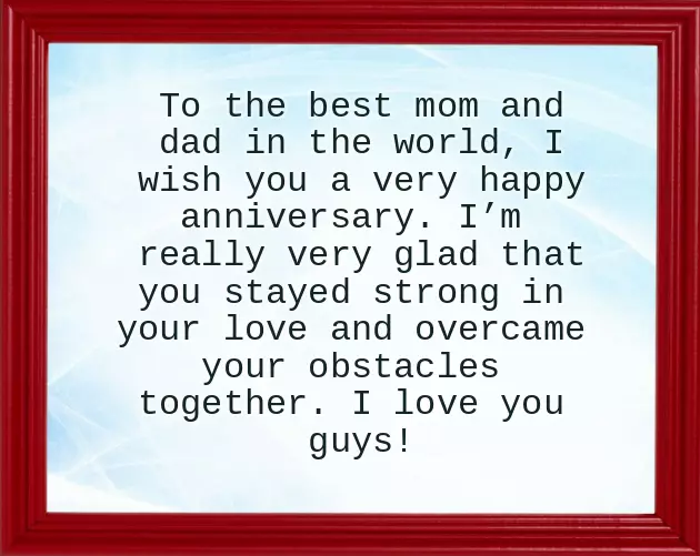 Anniversary Message To Mother In Law And Father In Law