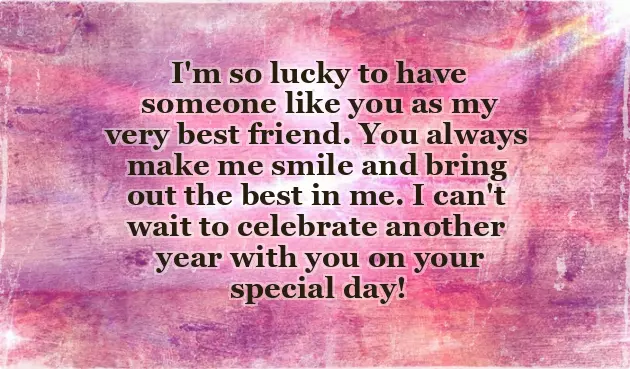 Sample Birthday Wishes For A Friend