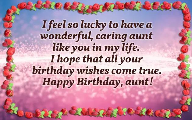 Message For Aunt Message For Aunt