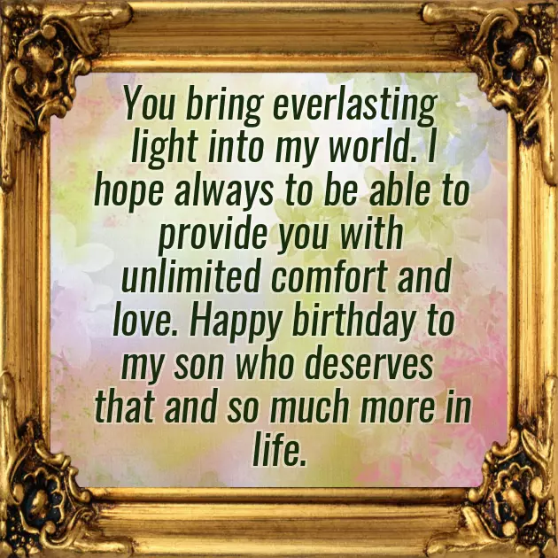 Happy Birthday First Son Happy Birthday First Son