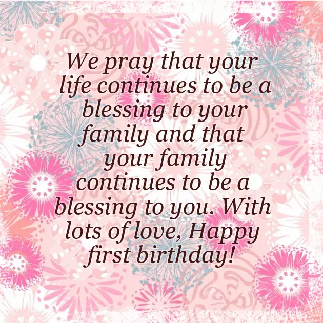 Happy 1St Birthday For Niece