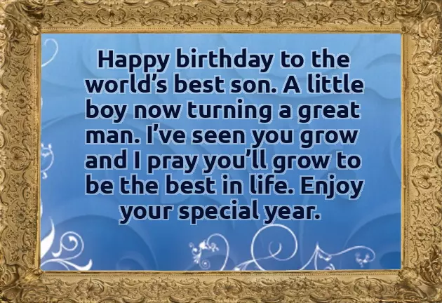 Birthday Wishes For Baby Boy 1St Birthday From Parents