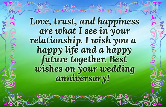 Wedding Anniversary Wishes To My Sister